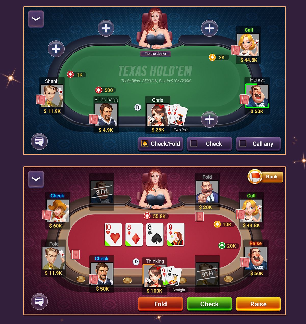 TRIPLE CROWN CASINO آن لائن کیسینو میں اصل گیمز